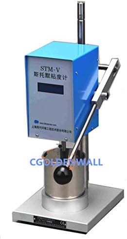 CGOLDENWALL STM-V Lab Tam Otomatik Dijital Akıllı Viskozimetre Viskozite Ölçer Viskozite teter Aralığı:40.2 KU ~ 141.0 KU / 32g