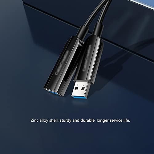 ZZL USB Uzatma Kablosu Erkek Kadın USB 3.0 Genişletici Kablosu Yazıcı ile Uyumlu, USB Klavye, Flash Sürücü, Sabit Disk (Boyut: