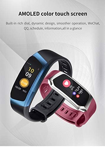 YBZS Yeni Kalp Hızı Bilezik, renkli Ekran GPS Hareket Parça Adım Su Geçirmez E18 Akıllı Bilezik, Android ıOS Akıllı Bilezik ile