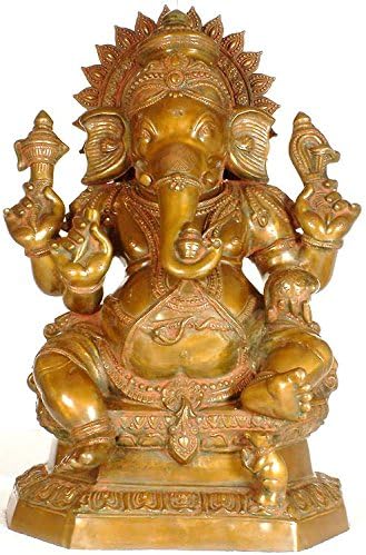 Ganesha-Pirinç Heykeli