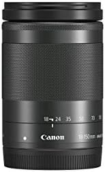 Canon EF-M 18-150mm f / 3.5-6.3 IS STM Objektif (Grafit) (Yenilendi)