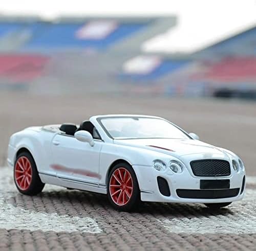 CHENRONG Alaşım Araba oyuncak 1:24 ıçin ISR Cabrio Araba Alaşım Modeli Die-döküm oyuncak araç Ses ve ışık hatıra Koleksiyonu