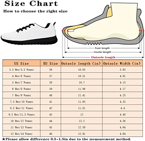 VITIPPCU 3D Ekose koşu ayakkabıları, Bayan Erkek Hava Mesh Sneakers Tenis Ayakkabıları Kaymaz Atletik spor ayakkabılar