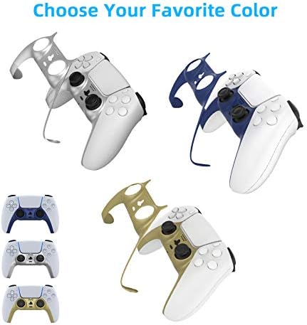 NexiGo PS5 Denetleyici Ön Plakası, Yedek Kabuk Dekorasyon Aksesuarları, Sony Playstation 5 DualSense Denetleyicisi için Kavrama