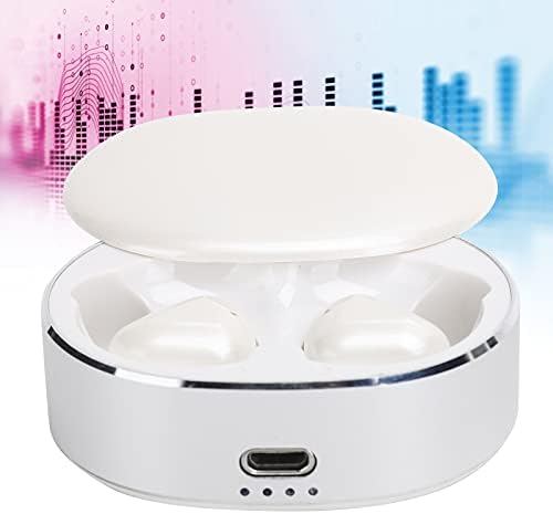 wendeekun kablosuz Bluetooth Kulaklık, TWS HiFi Akıllı Gürültü Azaltma Bluetooth 5.0 Kulaklık ile Kontrol Dokunmatik Hafif Otomatik