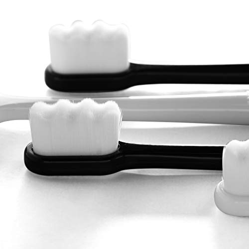 Hassas Diş Etleri için Ekstra Yumuşak Diş Fırçası, Diş Eti Bakımı için 20000 Yumuşak Diş İpi Kılına Sahip Mikro Nano Manuel Diş