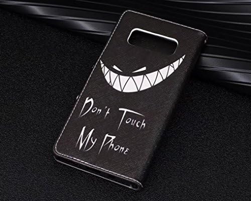 Samsung Galaxy Note8 ıçin Ougger Kapak Kılıfı, Serin Adam Cüzdan Kapak Kart Yuvası Premium PU Deri Flip Case Manyetik Tampon