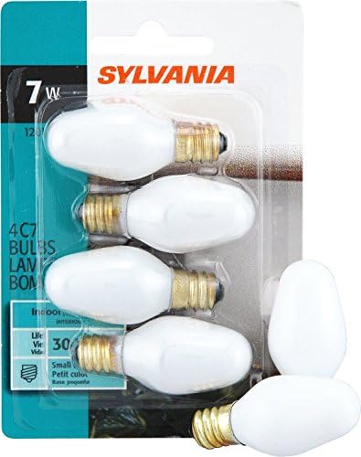 Sylvania 13544-7C7 / W / BL / 4PK 120V Gece Lambası Ampulü