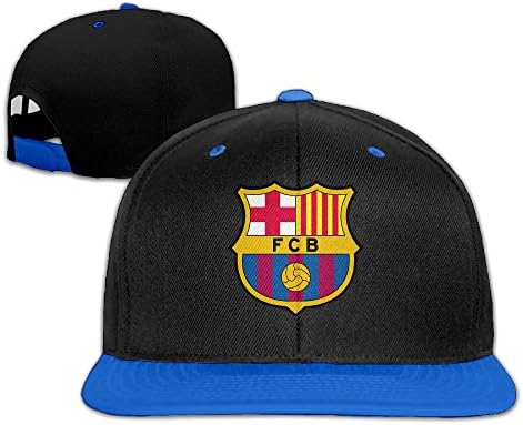 NADAKİ Barcelona Logo Unisex Ayarlanabilir Hip-Hop beyzbol Şapkası Kırmızı