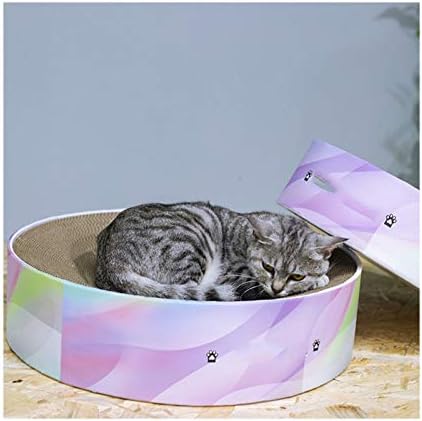 Kedi tırmalama panosu Karton Kedi Scratcher Kapalı Kediler için Kedi Scratcher Salonu Yatak Oluklu Kedi tırmalama pedi Mobilya
