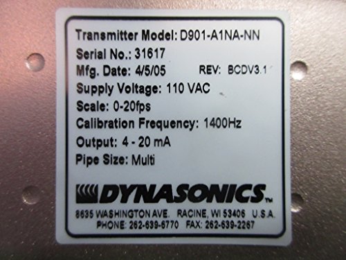 Dynasonics D901-A1NA-NN Serisi 901 Ultrasonik Debimetre 110 V Verici