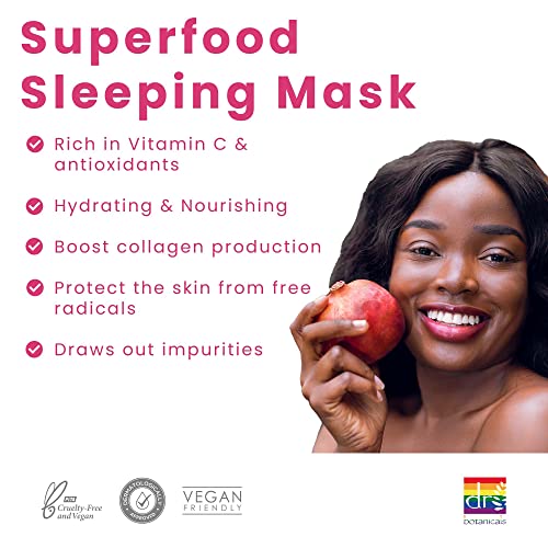 Eczacı Koleksiyonu Dr Botanicals Nar Superfood Yenileyici Uyku Yüz Maskesi
