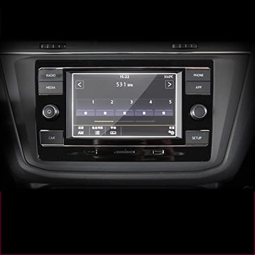 JINQIUTE Araba GPS Navigasyon Filmi LCD Ekran Temperli Cam Koruyucu Film Anti-Scratch Film Aksesuarları, Volkswagen Tiguan 2020