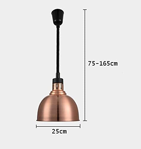 BDRPZX ısı lambası gıda ısıtıcısı profesyonel ısı lambaları gıda tutma ısınma ekipmanları büfe ısıtıcı ampul 250 W, barbekü ışık