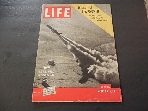 Life Jan 4 1954 ABD'nin Gelmiş Geçmiş En Büyük Büyümesi; Regulus Güdümlü Füze