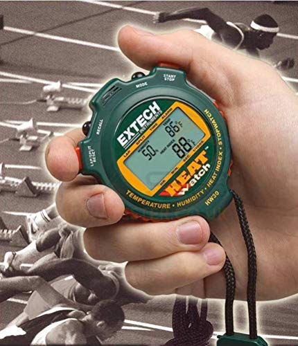 Extech HW30 nem/termometre / ısı endeksi kronometre