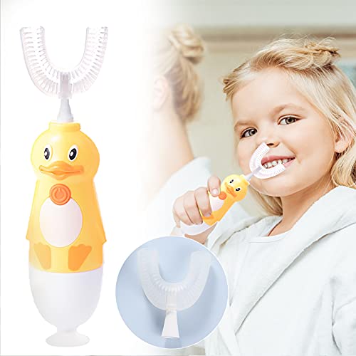 Çocuk U-şekilli Elektrikli Diş Fırçası 360° Kapsamlı Temizlik, Beyazlatma Ve Masaj Diş Fırçası U-tipi Şekil Elektrikli Diş Fırçası