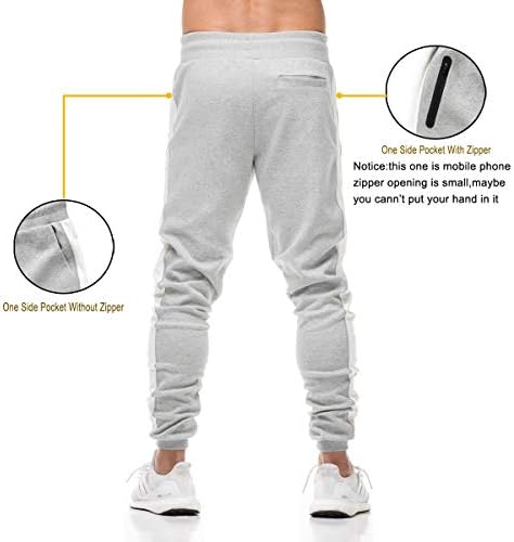FLYFİREFLY erkek Spor Spor Pantolon Vücut Geliştirme Egzersiz Koşu Jogger Slim Fit Sweatpants