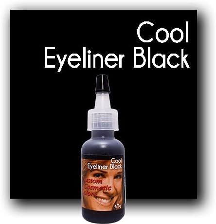 Özel Kozmetik Renkler Kalıcı Makyaj Pigmenti Dövme Mürekkebi 1 - 1/2oz Şişe Başına Fiyat - Eyeliner Siyah
