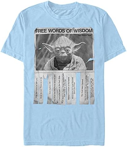 Yıldız Savaşları erkek Bilgelik Sözleri T-Shirt