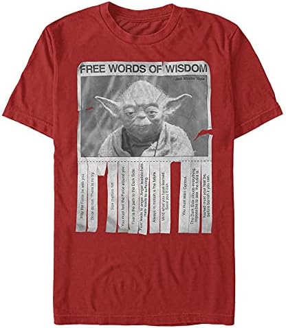 Yıldız Savaşları erkek Bilgelik Sözleri T-Shirt