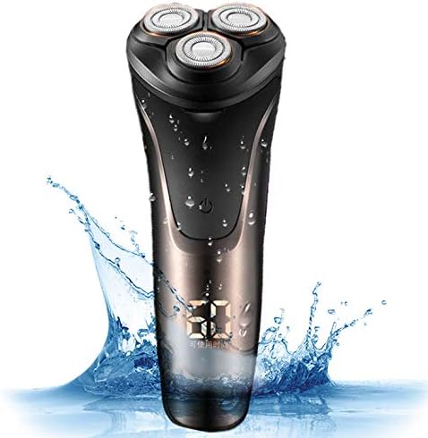 FEEZC Elektrikli Tıraş Makinesi Erkekler için Su Geçirmez Pop-up Düzeltici ile Akülü Tıraş Taşıma Seyahat USB Şarj Edilebilir