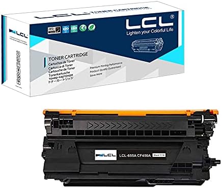 LCL Yeniden Üretilmiş Toner Kartuşu HP yedek malzemesi 655A CF450A Renkli Laserjet Enterprise M681f MFP M681z MFP M682z M652dn