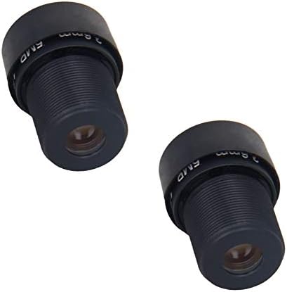 Othmro Kamera Lens 5MP 16mm, F2.0 M12 Dağı Manuel Lens CCTV Kamera için 2 ADET