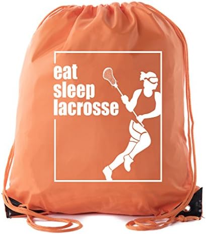 Mato & Hash Parti Favor Lacrosse çanta|Etkinlikler için Lacrosse ipli Sırt Çantaları! - Turuncu CA2500Lacrosse S2