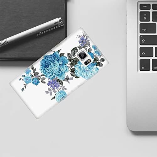 Tozlu kavaj Silika Jel Kılıfı Samsunggalaxy Note 5 ile uyumlu Çiçek Kümeli Baskı