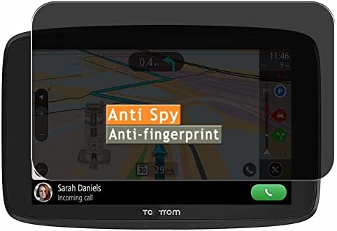 Vaxson Gizlilik Ekran Koruyucu, TomTom GO 620 GPS Navigator ile uyumlu 6 Anti Casus Film Koruyucular Sticker [Değil Temperli