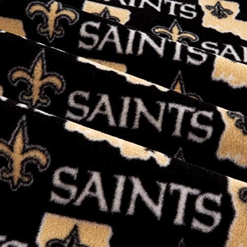 NFL Polar New Orleans Saints Siyah, Kumaş Bahçesinde tarafından