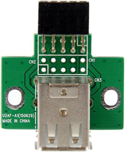StarTech.com 2 Portlu USB Anakart Başlık Adaptörü - USB adaptörü - USB (F) - 10 pinli USB başlık (F) - USBMBADAPT2