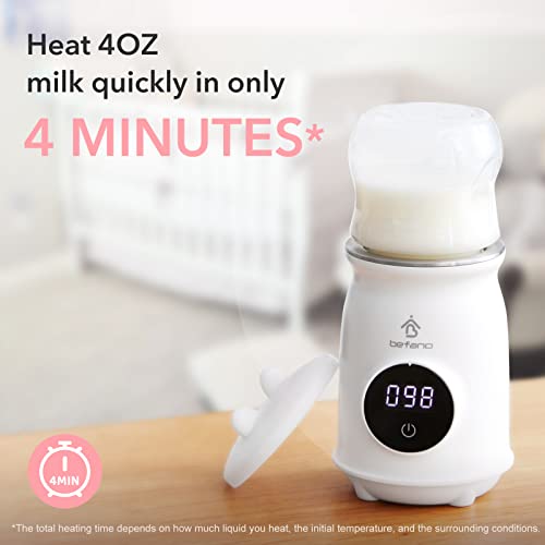Befano 2022 PRO taşınabilir biberon ısıtıcısı termostat süt ısıtıcıları (Şişe dahil değildir) Bebek Sütü Anne Sütü veya Formülü