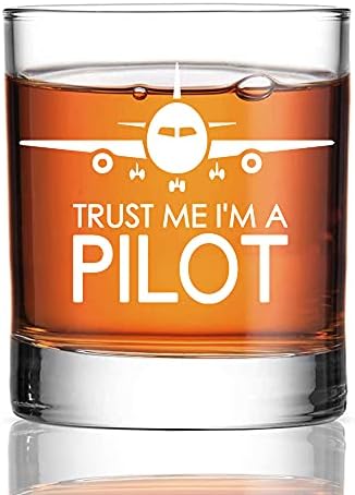 Perfectinsoy Güven bana Ben bir Pilot Viski Bardağıyım, Emekli Pilot Viski Bardağıyım, Pilotlar Emekli Uçuş Görevlileri Helikopter