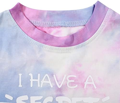 Toddler Bebek Kız Tshirt Abla Duyuru Gömlek Ben Gidiyorum Bir Abla Giyim Tops
