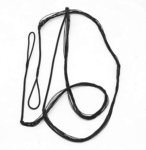 HANSPY El Yapımı Yedek Dize Okçuluk Bowstring Geleneksel Olimpik Yay Longbow Horsebow 16 Ipliklerini Tüm Uzunluk Boyutları 44