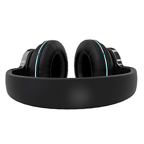 Bluetooth Kulaklık ve Kulaklıklar Kablosuz Kafa Monte Kulaklık Aydınlık Gürültü Iptal Stereo oyun kulaklıkları Siyah