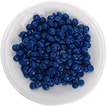GRTD Epilasyon Balmumu, Vücut Saç Bacak için Ağda Fasulye, Tüm Cilt Tipleri için Uygun, 500g / / 1079 (Renk : Mavi)