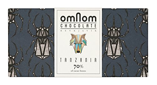 Omnom Chocolate tarafından %70 Tanzanya - 60gr İzlanda Fasulyesi Çikolataya