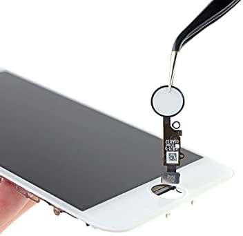 Ev Düğmesi Değiştirme ile Uyumlu iPhone 7/8 ve iPhone 7 Artı/8 Artı (Altın), Flex Kablo Konektörü + Onarım Araçları ile Ekran