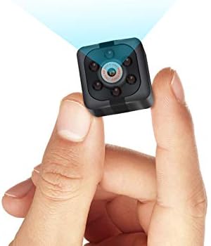 Mini Kamera, 1080P HD Küçük Ev Güvenlik Gözetleme Kameraları, Ev, Ofis ve Araba için Gece Görüş Hareket Algılama Özelliğine Sahip