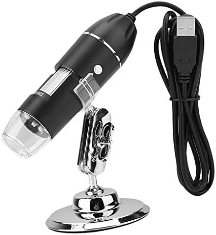 homozy El 1000X8 LED USB Elektronik Mikroskop 8 LED Kamera W/Metal Standı
