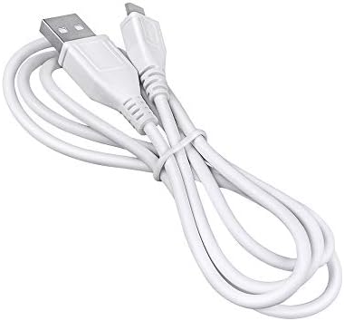 PK Güç 5ft Beyaz mikro USB kablosu Dizüstü PC Şarj Güç şarj Kablosu için Doro Liberto 820 820 Mini 822 825 650 Cep Cep Telefonu