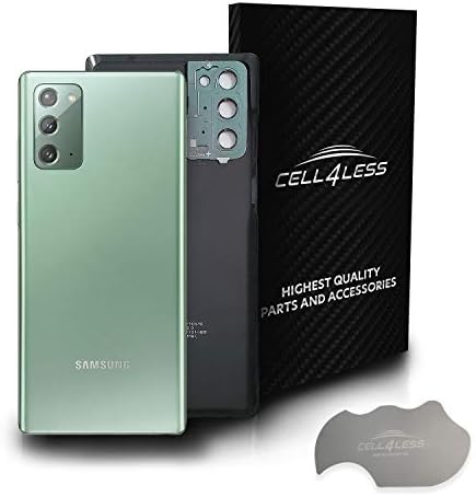 Galaxy Note 20 5G için Cell4less Arka Cam Kamera Lensi, Sökme Aleti ve Takılı Yapıştırıcı (Mystic Green)Dahil Olmak üzere Değiştirme