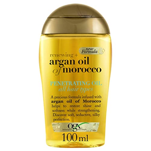Kuru Saçlar için Fas Penetran Saç Yağı Ogx Argan Yağı, 100 ml