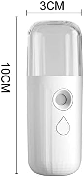 HEYUANPIUS Mini yüz buhar makinesi, Kullanışlı Taşınabilir Yüz Sis Püskürtücü yüz buhar makinesi USB Şarj Edilebilir Nemlendirici