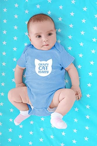 CBTwear Çılgın Kedi Bebek-Komik Gebelik Hediyeler İçin Kedi Severler-Sevimli Bebek Tek Parça Bebek Bodysuit