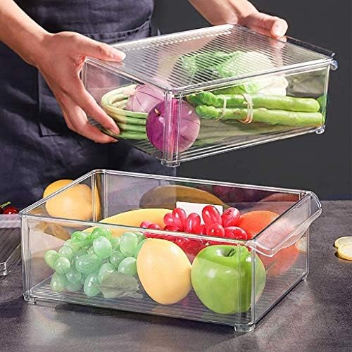 DWOLE Buzdolabı Sebze Sınıflandırma saklama kutusu Yumuşak Kapak saklama kutusu Silikon Buzdolabı Saklama kutusu Dondurulmuş