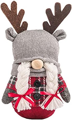 Noel Gnome Peluş, El Yapımı İsveç Tomte, Gonks, Meçhul Bebek Süsleri Noel Süslemeleri